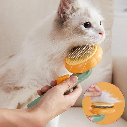Cat Hair Brush With Easy Remover - SOFAVORITE
