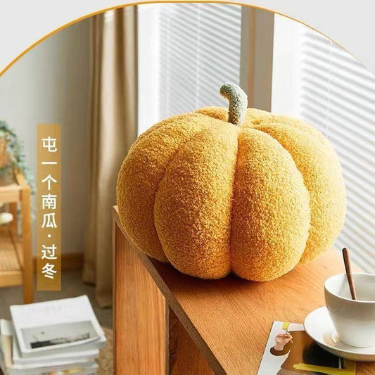Nordic style Teddy velvet pumpkin pillow - SOFAVORITE