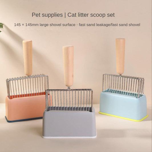 Candy Color Metal Cat Litter Shovel Set Pet - SOFAVORITE