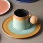 Exquisite Ceramic Coffee Cup and Saucer Set - SOFAVORITE