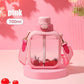 Cute Square Flat 700 ML Water Bottle - SOFAVORITE