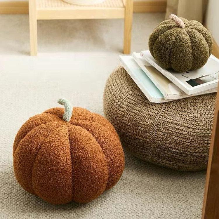 Nordic style Teddy velvet pumpkin pillow - SOFAVORITE