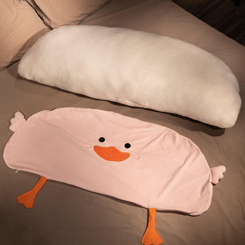 White Goose Duck Bedside Soft Big Backrest Cushion - SOFAVORITE