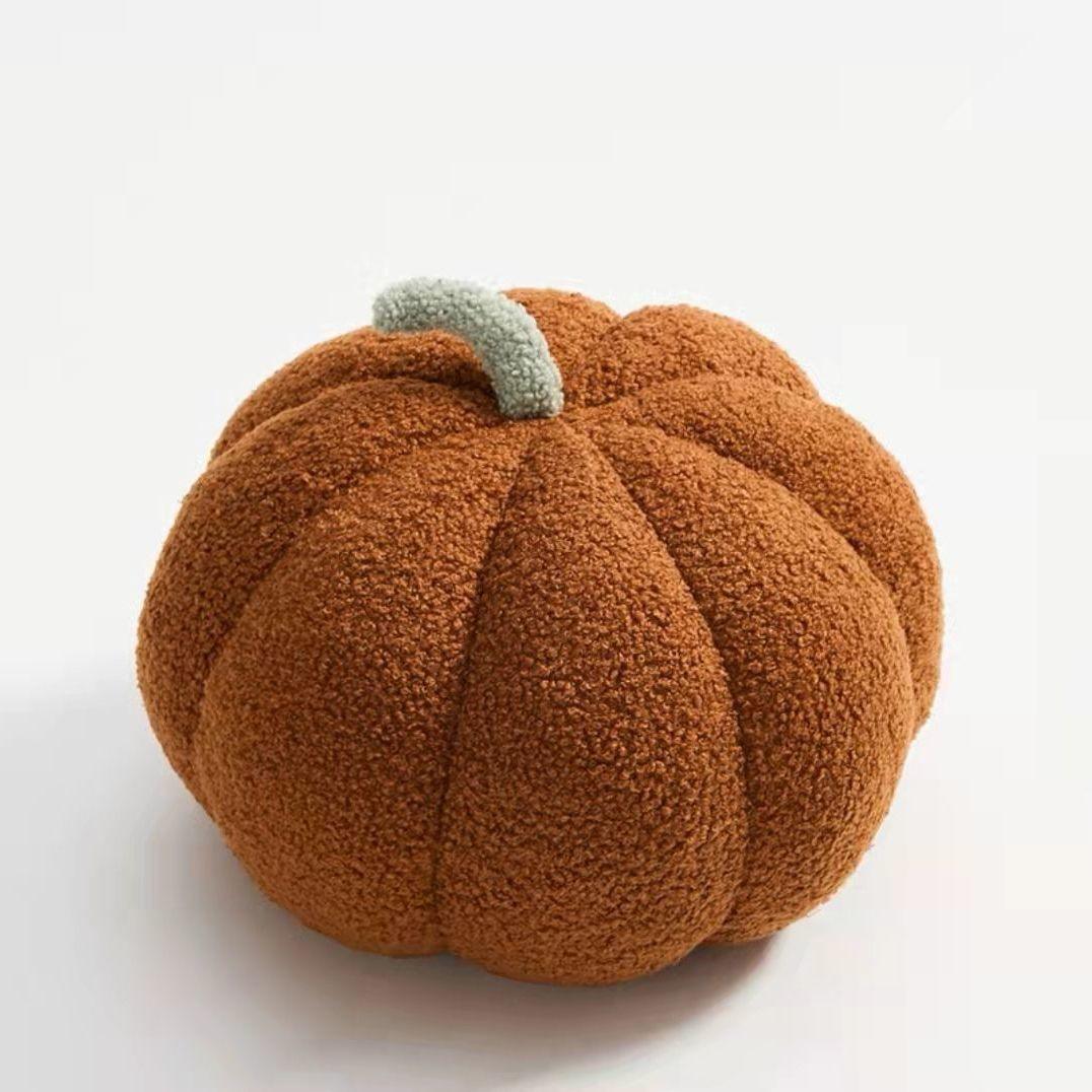 Nordic style Teddy velvet pumpkin pillow - SOFAVORITE